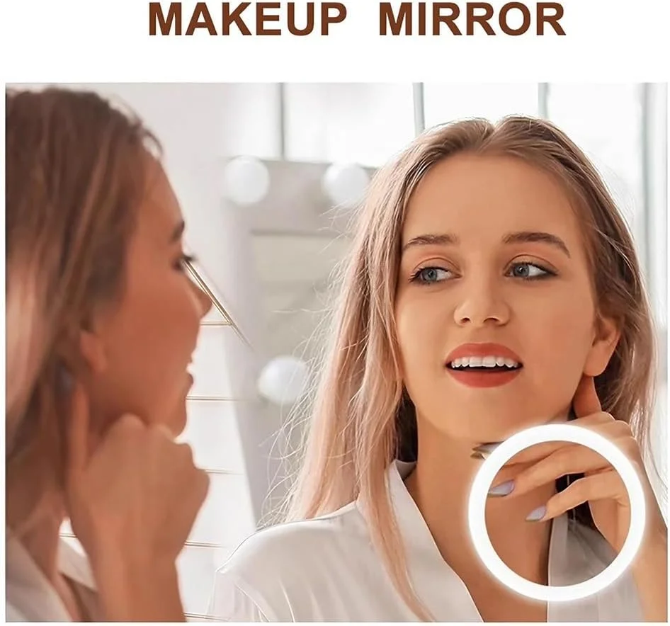 آینه حمام ال ای دی دار 50 در 70 سانتی متر، آینه آرایشی دیواری با 3 رنگ قابل تنظیم، آینه ضد بخار آینه حمام ال ای دی دار 50 در 70 سانتی متر، آینه آرایشی دیواری با 3 رنگ قابل تنظیم، آینه ضد بخار