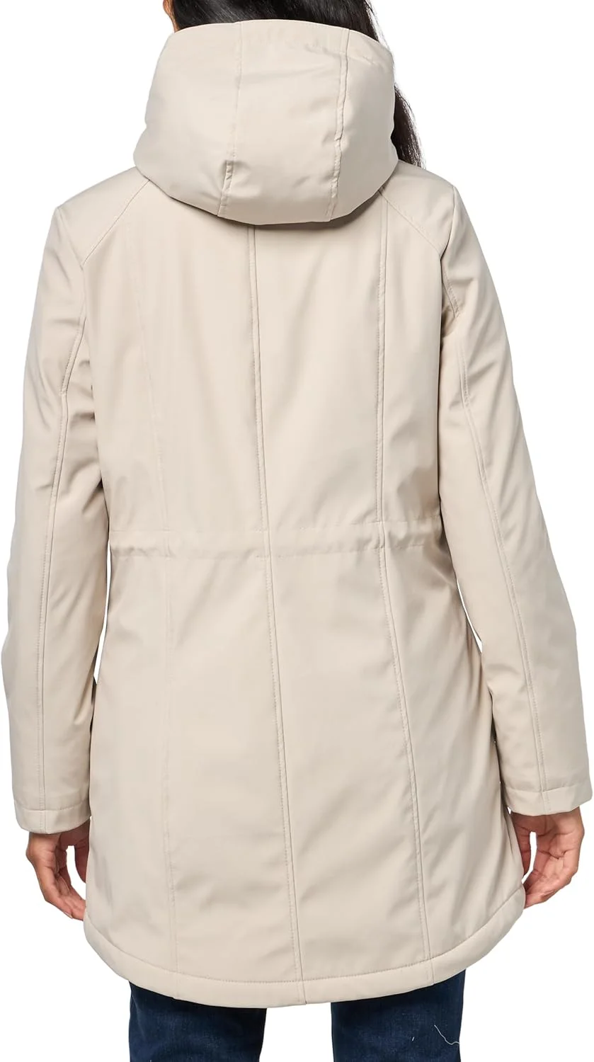 کت پفی آستین بلند زنانه کلوین کلاین با کلاه و زیپ کت پفی آستین بلند زنانه کلوین کلاین با کلاه و زیپ