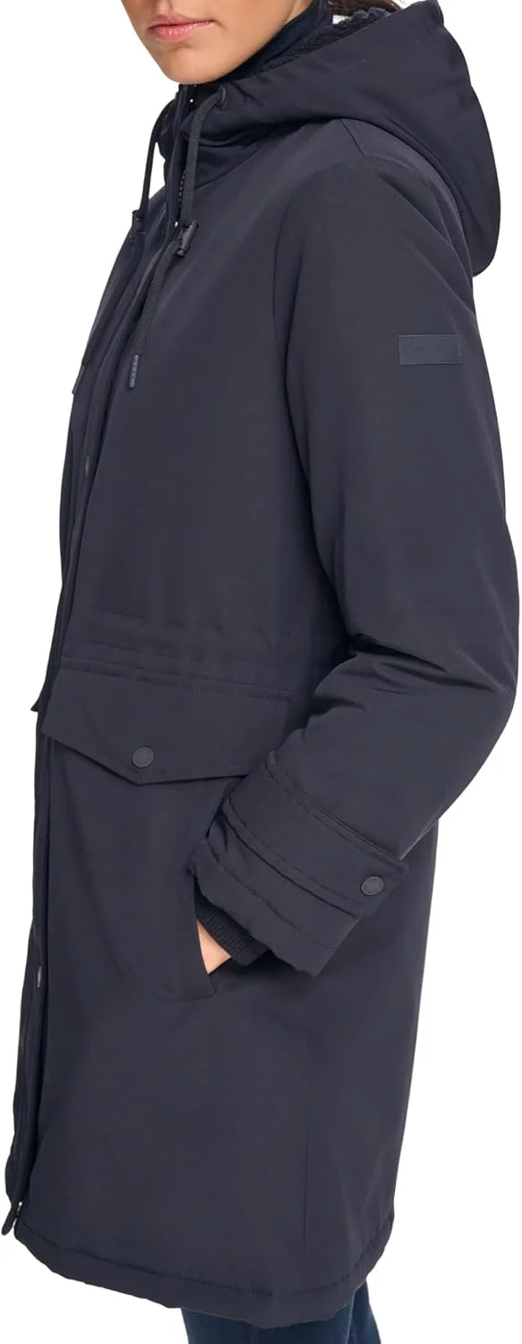 کت بارانی بلند زنانه کلوین کلاین ضد آب (تک عددی) کت بارانی بلند زنانه کلوین کلاین ضد آب (تک عددی)