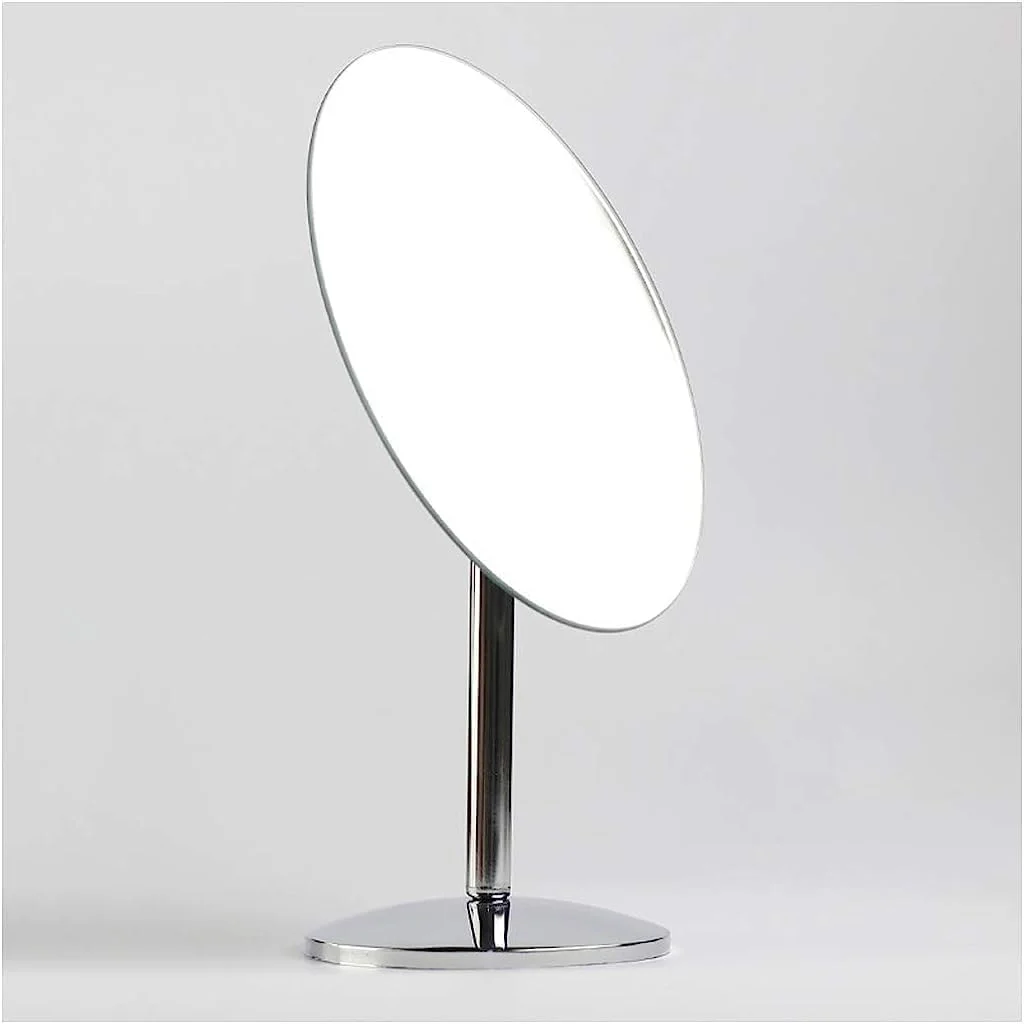 آینه رومیزی بی اکس یو-بی جی، یک طرفه، اچ دی، چرخان، مناسب حمام، دفتر کار، آینه آرایشی ساده و مدرن