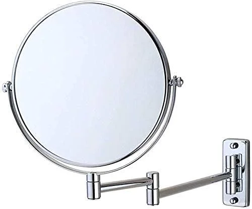 آینه دو طرفه حمام با بزرگنمایی 3 برابر و تاشو تلسکوپی