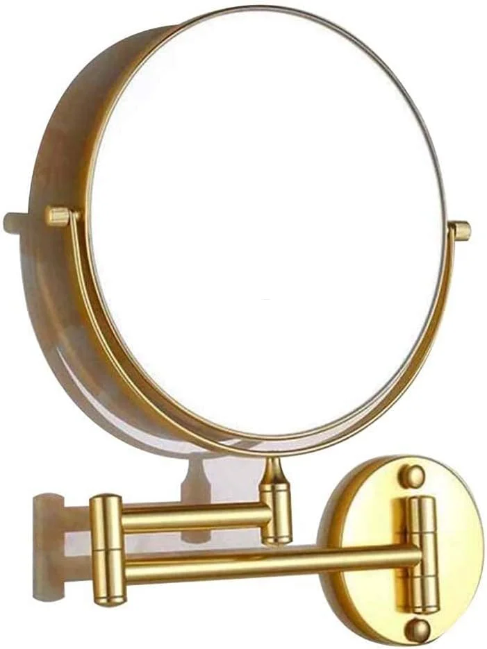 آینه آرایشی با قابلیت چرخش 360 درجه و بزرگنمایی 3 برابری، مناسب حمام و اتاق خواب