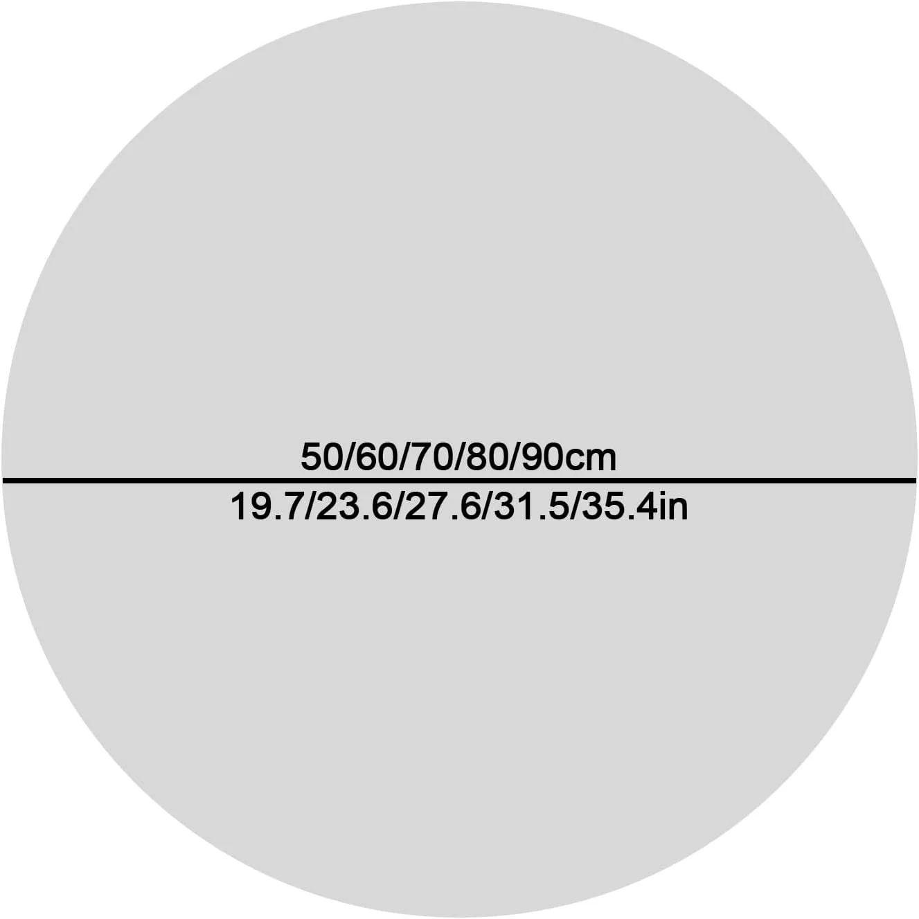 آینه روشویی نوردار و دیمر شونده، آینه گرد دیواری، سه رنگ نور، آینه هوشمند ضد بخار با دکمه لمسی برای حمام، اتاق نشیمن، ورودی (نور سه رنگ، 100 سانتی متر)