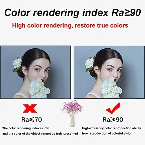 آینه حمام LED، آینه گرد دیواری با قاب طلایی، آینه مدرن آرایش و اصلاح ضد ضربه، دارای نور پس زمینه، 50x50 سانتی متر، 60x60 سانتی متر، 70x70 سانتی متر