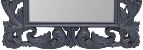 آینه حمام بزرگ با قاب | لوکس و خاص | قطعه دیواری مستطیلی زیبا | مناسب برای روشویی، اتاق خواب یا حمام | قابل نصب به صورت افقی یا عمودی طلایی - 80 * 180 سانتی متر