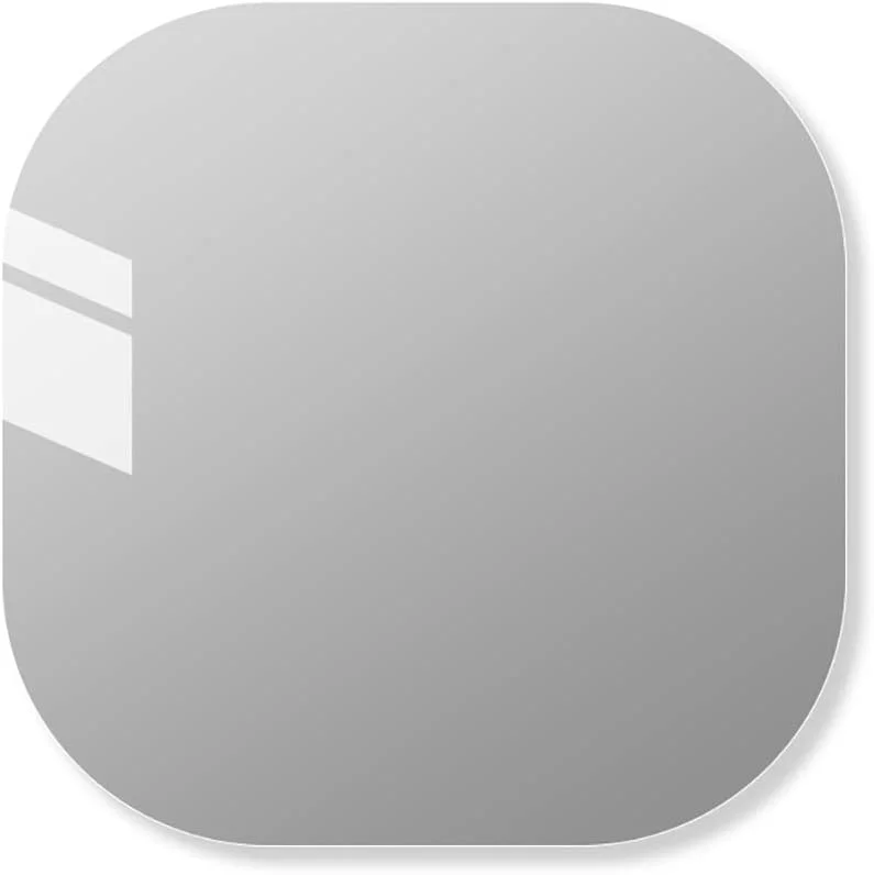 آینه دیواری مربعی ضد انفجار بدون قاب، آینه گرد دیواری، آینه حمام، آینه آرایش، آینه روشویی اتاق خواب، آینه دکور راهرو