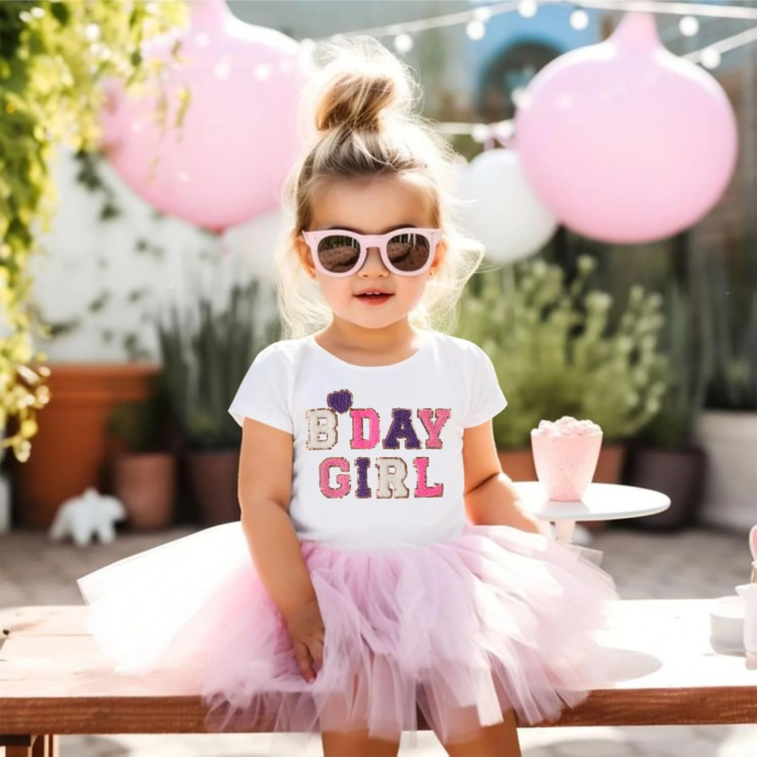 تی شرت تولد دخترانه، لباس آستین کوتاه