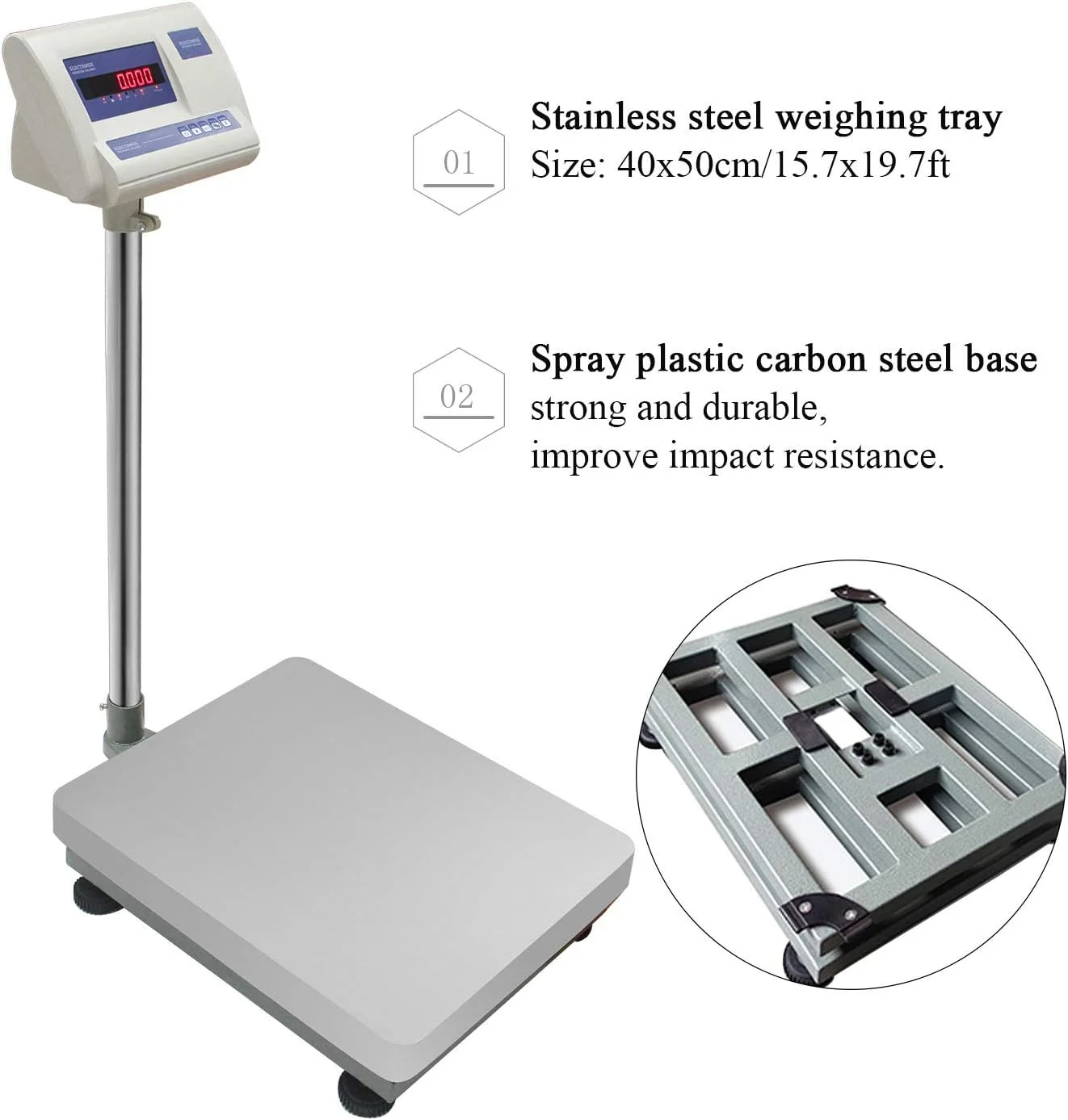 ترازوی تحلیلی الکترونیکی، مقیاس دقیق 60 کیلوگرم/1 گرم، نمایشگر LED دیجیتال، ابزار آزمایشگاهی صنعتی علمی 220 ولت