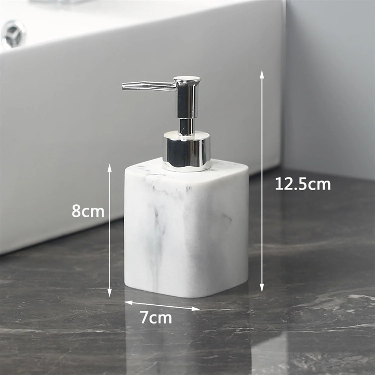 ست لوازم جانبی حمام رزینی، ست 4 تکه لوازم جانبی حمام، ست کامل لوازم جانبی پیشخوان روشویی، شامل توزیع کننده مایع ست لوازم جانبی حمام رزینی، ست 4 تکه لوازم جانبی حمام، ست کامل لوازم جانبی پیشخوان روشویی، شامل توزیع کننده مایع