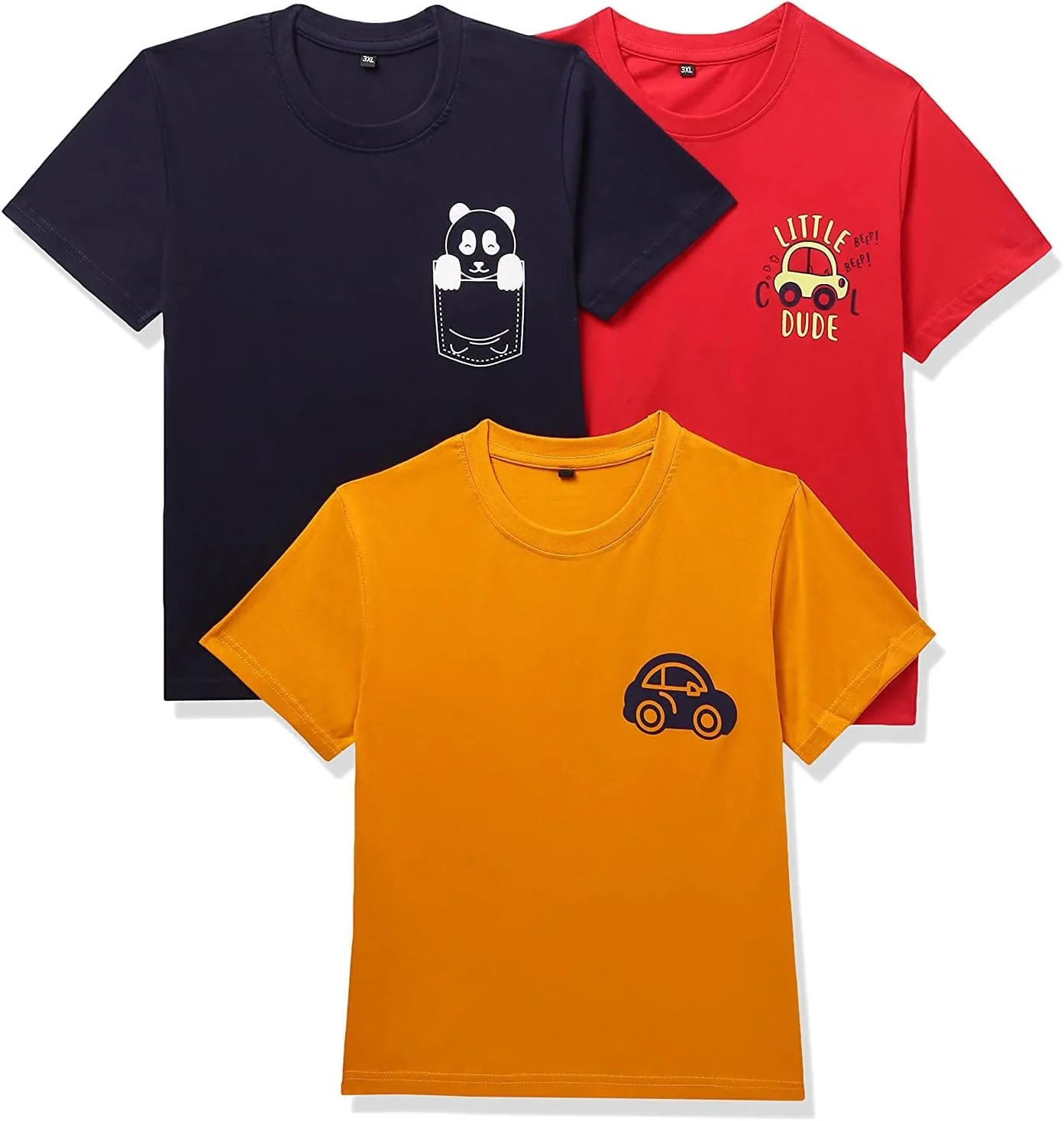 تی شرت پسرانه T2F مدل BYS-TSRT-SLD-01 (بسته 3 عددی) تی شرت پسرانه T2F مدل BYS-TSRT-SLD-01 (بسته 3 عددی)