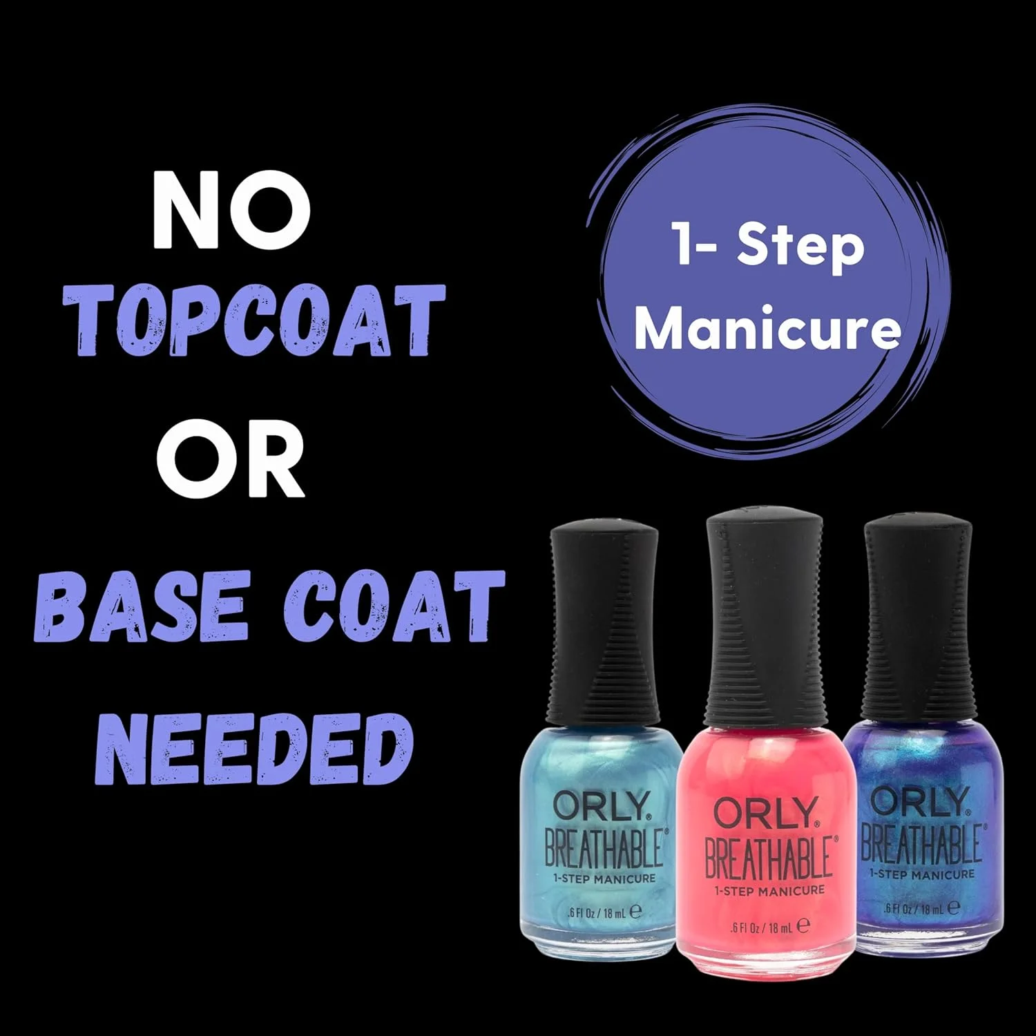 مجموعه لاک ناخن نقطه ذوب Orly | رنگ های کرمی و براق برای ناخن های آماده مهمانی | فرمول ماندگار با پوشش کامل و درپوش گیره ای | وگان و بدون تست حیوانی (مجموعه 6 عددی)