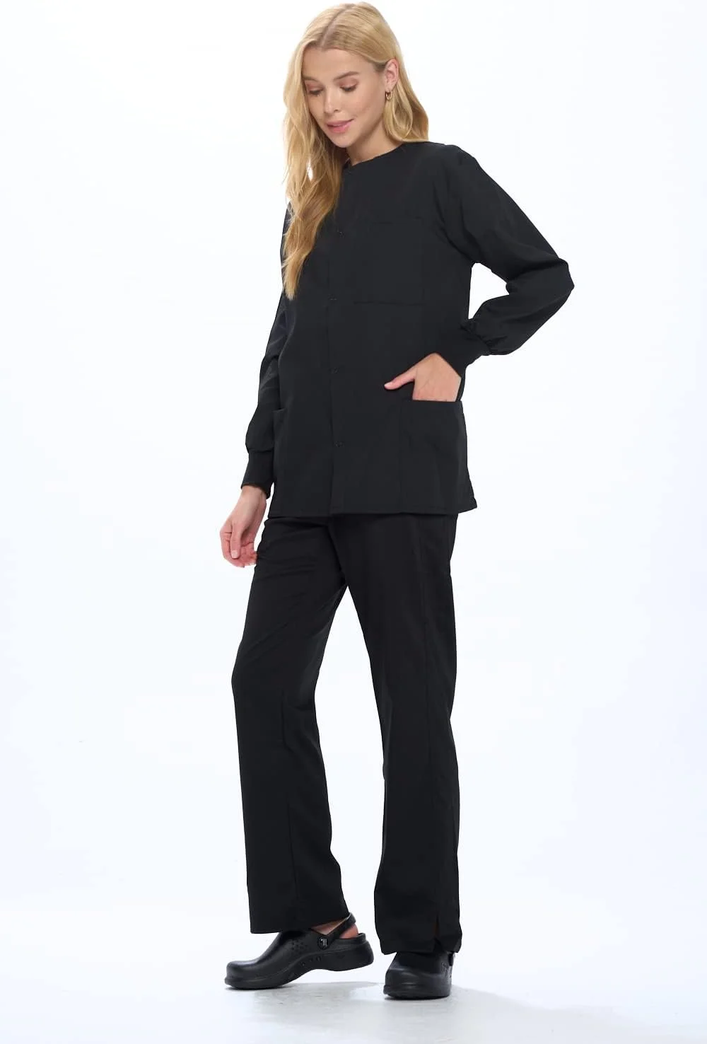 لباس اسکراب پزشکی کلاسیک زنانه نچرال یونیفرم