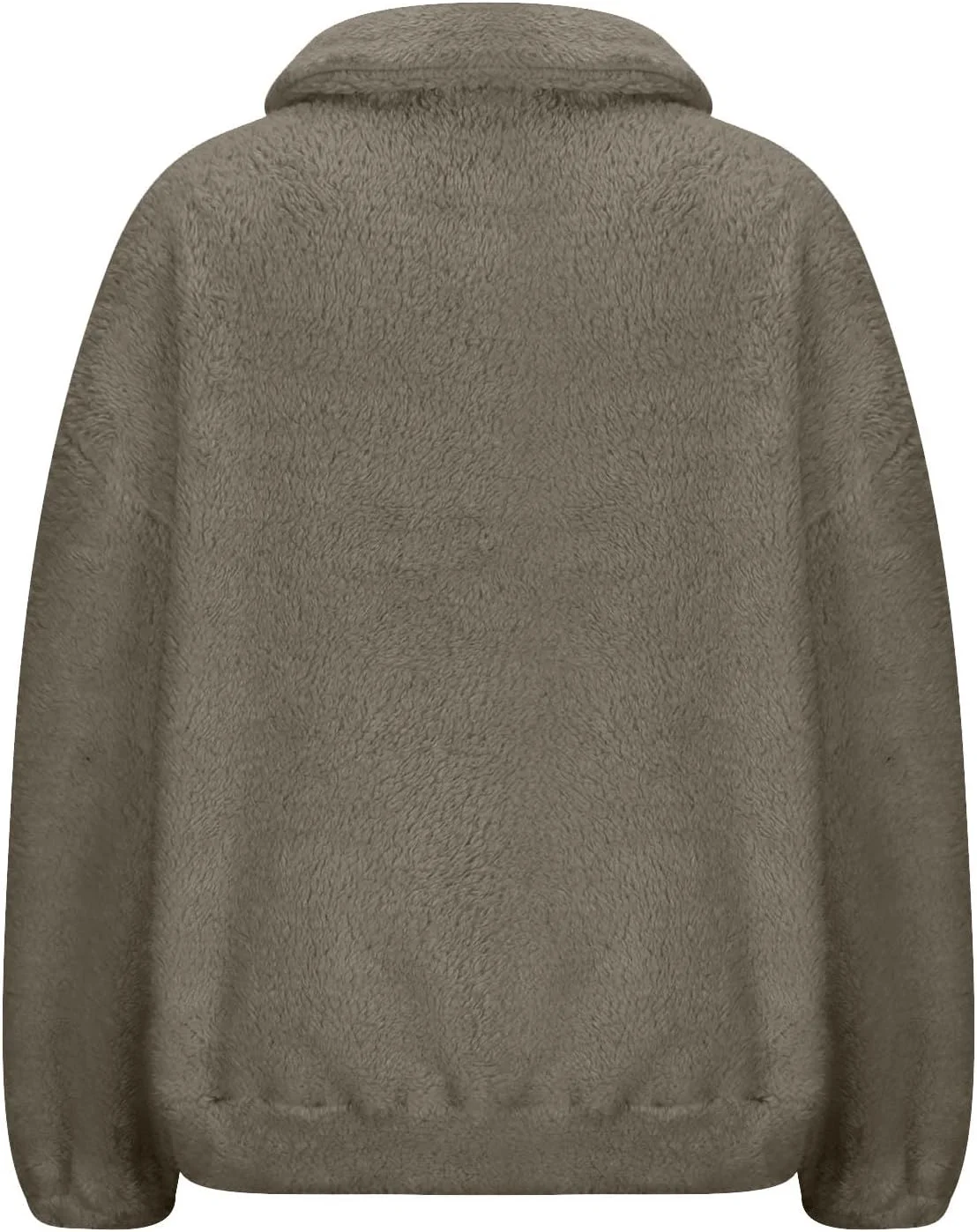 نیم زیپ گرم زنانه، پلیور پشمی، ژاکت زمستانی با جیب