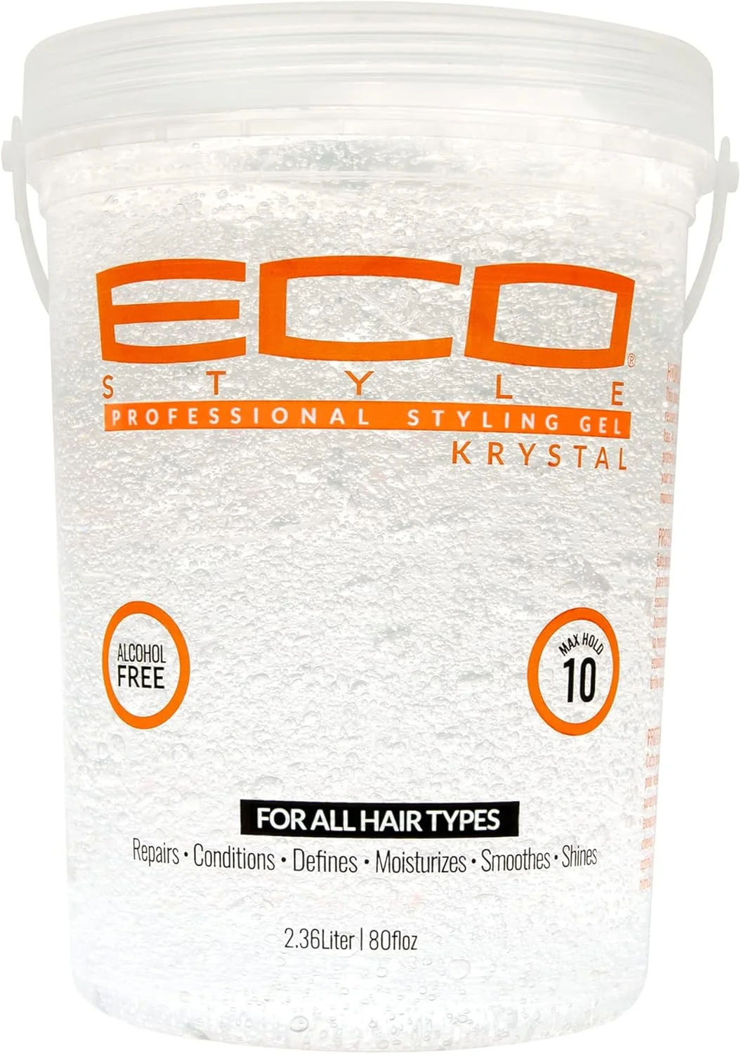 ژل حالت دهنده حرفه ای مو اکو استایلر کریستال، حداکثر قدرت نگهدارندگی، 2.36 لیتر ژل حالت دهنده حرفه ای مو اکو استایلر کریستال، حداکثر قدرت نگهدارندگی، 2.36 لیتر
