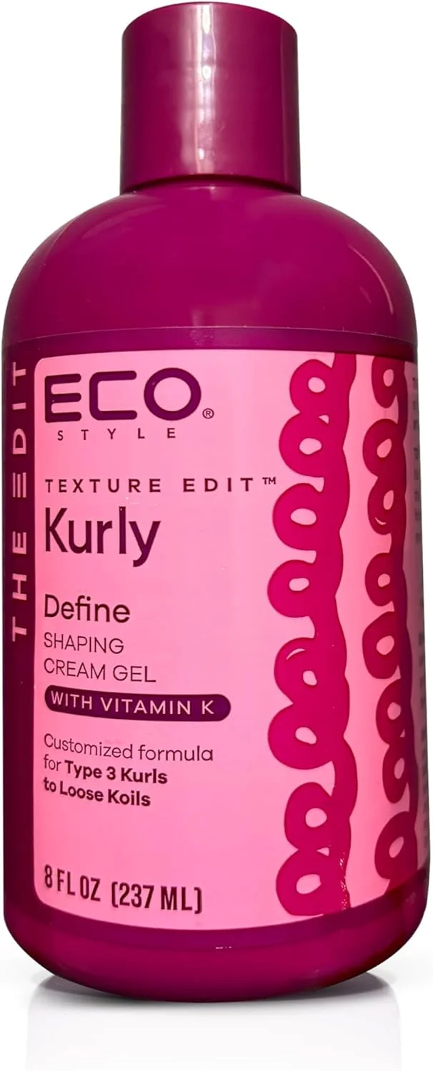 کرم ژل حالت دهنده و فرم دهنده موهای فر نوع 3 اکو استایل - فرمولاسیون کرم به ژل با قدرت نگه دارندگی متوسط و بدون سولفات، با در نظر گرفتن بافت موی شما ساخته شده است. 226 گرم. کرم ژل حالت دهنده و فرم دهنده موهای فر نوع 3 اکو استایل - فرمولاسیون کرم به ژل با قدرت نگه دارندگی متوسط و بدون سولفات، با در نظر گرفتن بافت موی شما ساخته شده است. 226 گرم.