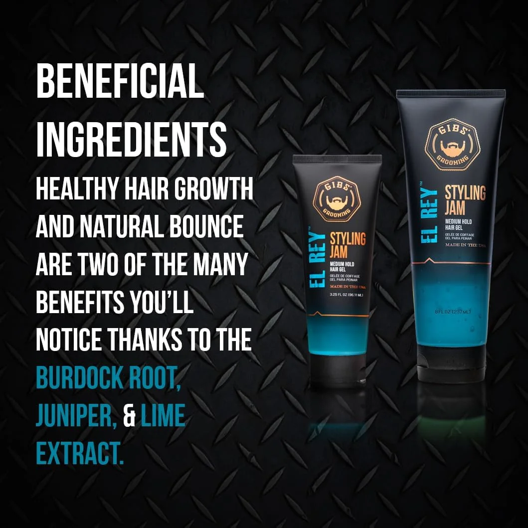 ژل حالت دهنده مو مردانه گیبز گرومینگ ال ری، حالت دهی متوسط، 96 میلی لیتر ژل حالت دهنده مو مردانه گیبز گرومینگ ال ری، حالت دهی متوسط، 96 میلی لیتر