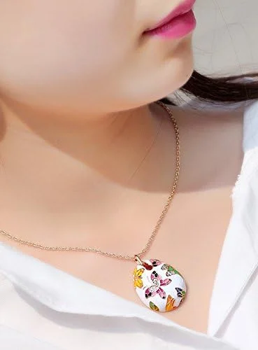 ست زیورآلات زنانه YouBella، گردنبند میناکاری و گوشواره، مناسب دختران و بانوان ست زیورآلات زنانه YouBella، گردنبند میناکاری و گوشواره، مناسب دختران و بانوان