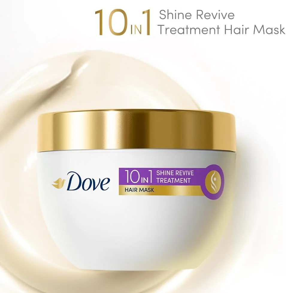 ماسک مو ترمیم کننده و درخشان کننده 10 در 1 داو، 300 میلی لیتر