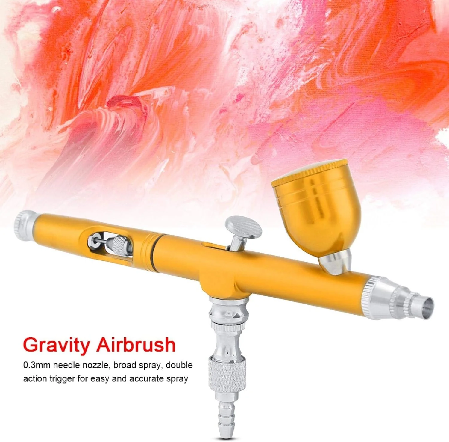 کیت ابزار تاتو و طراحی ناخن با ایربراش و رنگ پاش دو حالته 0.3 میلی متری (زرد) کیت ابزار تاتو و طراحی ناخن با ایربراش و رنگ پاش دو حالته 0.3 میلی متری (زرد)