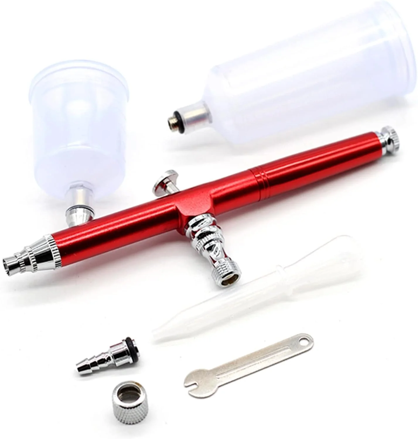 ایربراش اسپری ایربراش گرانشی دو حالته پیستوله رنگ آمیزی ایروگرافو ابزار ناخن 20cc 40cc برای هنر ناخن موقت خودرو و سرگرمی