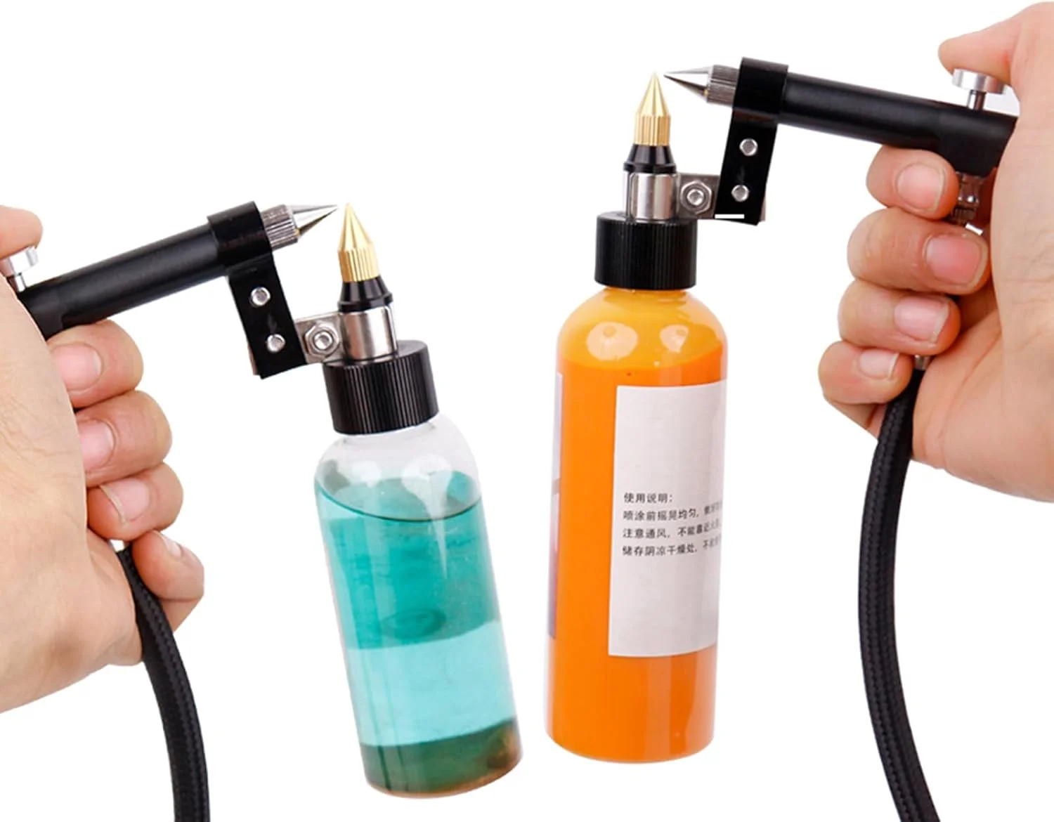 کیت قلم ایربراش دستی قابل حمل برای نقاشی، طراحی ناخن، مدل سازی و آرایش کیت قلم ایربراش دستی قابل حمل برای نقاشی، طراحی ناخن، مدل سازی و آرایش