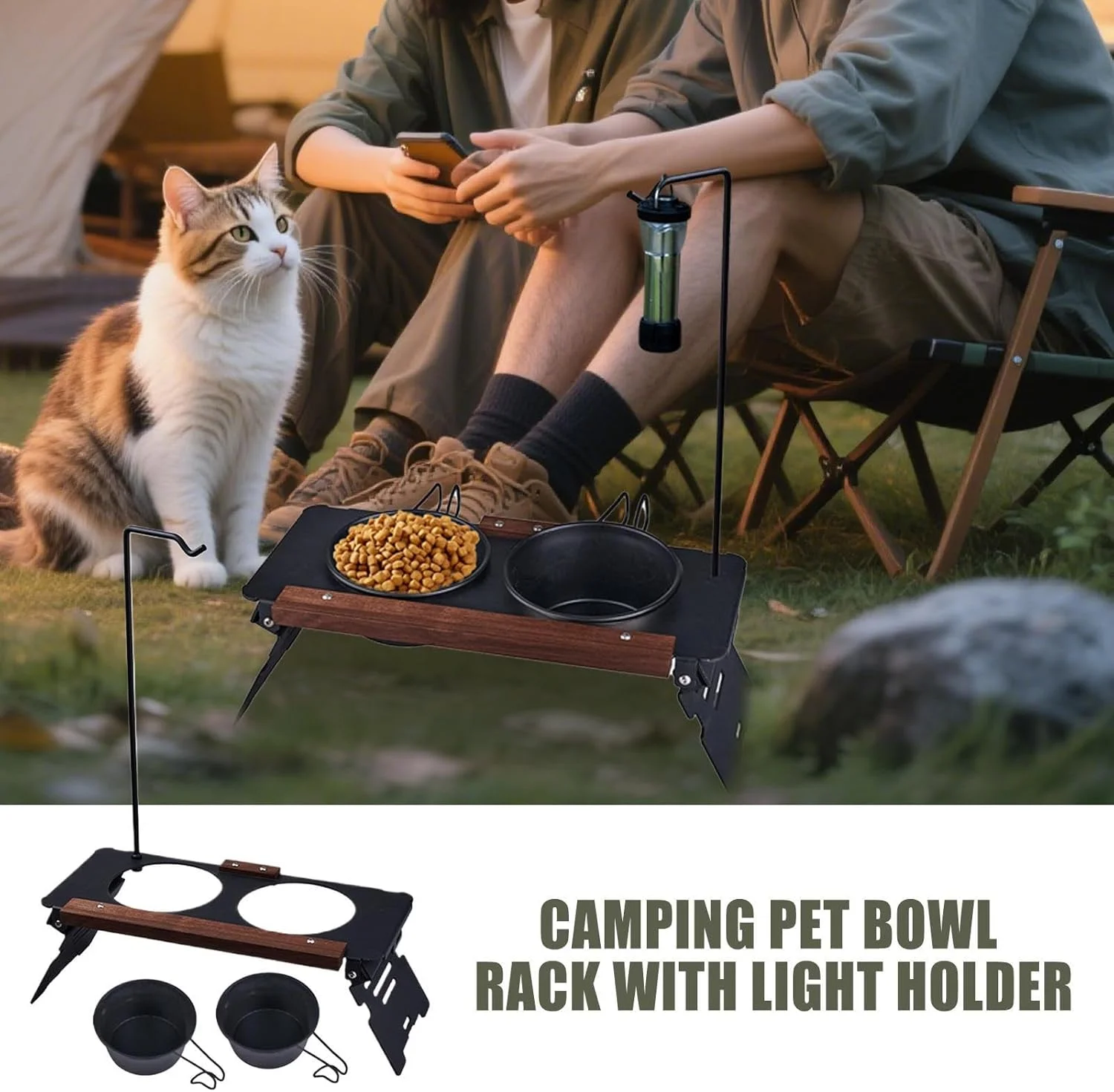 پایه ظرف سگ | پایه ظرف سگ بلند قابل تنظیم و قابل حمل، ایستگاه تغذیه حیوانات خانگی برای غذا خوردن و آب نوشیدن در خانه، حیاط، داخل و خارج از منزل پایه ظرف سگ | پایه ظرف سگ بلند قابل تنظیم و قابل حمل، ایستگاه تغذیه حیوانات خانگی برای غذا خوردن و آب نوشیدن در خانه، حیاط، داخل و خارج از منزل