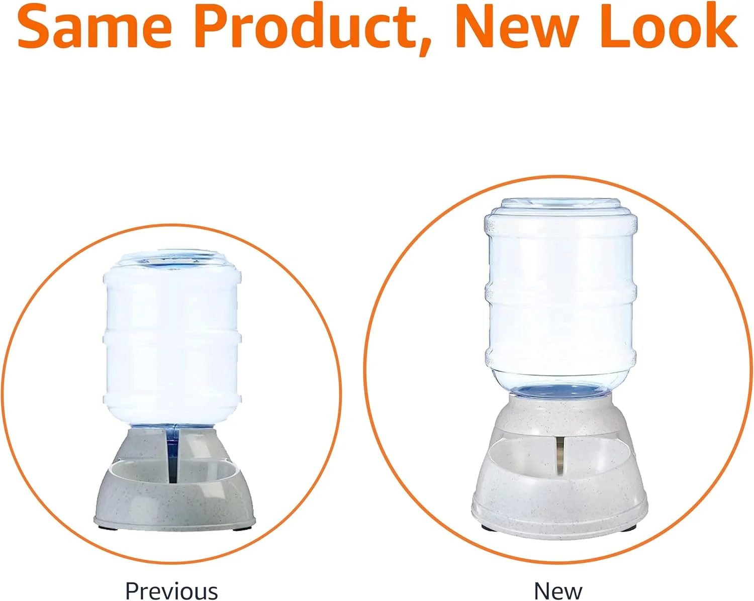 آبخوری جاذبه ای حیوانات خانگی آمازون بیسیکس، کوچک (ظرفیت 1 گالن)