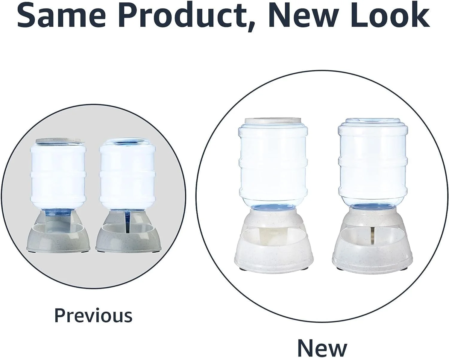 مجموعه آبخوری و غذاده اتوماتیک حیوانات خانگی آمازون بیسیکس، کوچک (ظرفیت 4 لیتر)