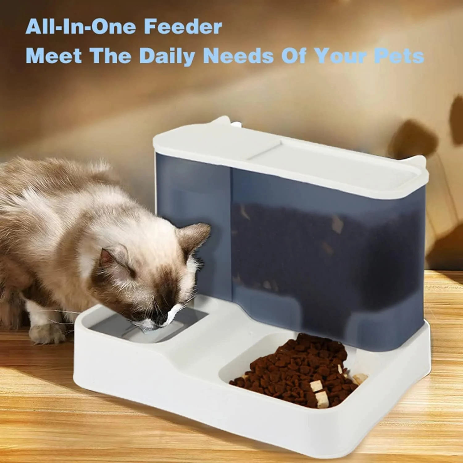 ظرف غذای اتوماتیک گربه، ظرف غذای سگ، ظرف غذای ثقلی حیوانات خانگی، ست کاسه آب و غذای گربه ثقلی 2 در 1، آبسردکن اتوماتیک و ظرف غذا 2 در 1 برای سگ ها، گربه ها و حیوانات خانگی کوچک و متوسط (آبی) ظرف غذای اتوماتیک گربه، ظرف غذای سگ، ظرف غذای ثقلی حیوانات خانگی، ست کاسه آب و غذای گربه ثقلی 2 در 1، آبسردکن اتوماتیک و ظرف غذا 2 در 1 برای سگ ها، گربه ها و حیوانات خانگی کوچک و متوسط (آبی)