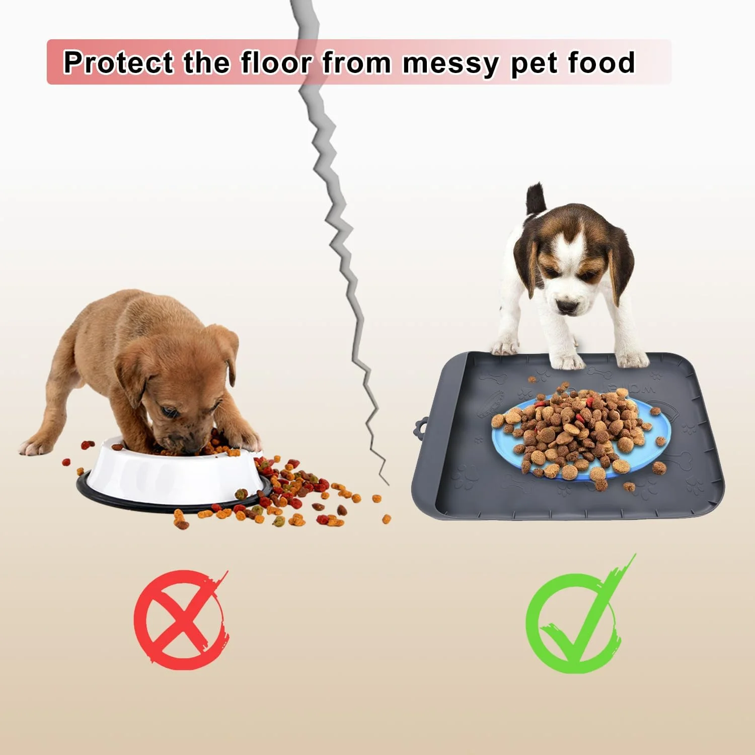 زیرانداز غذاخوری سگ (سایز کوچک)