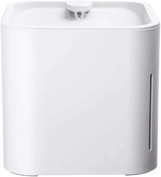 آبخوری اتوماتیک حیوانات خانگی WYJW با گردش آب، ظرفیت 1.8 لیتر، مناسب سگ و گربه (رنگ: سفید)