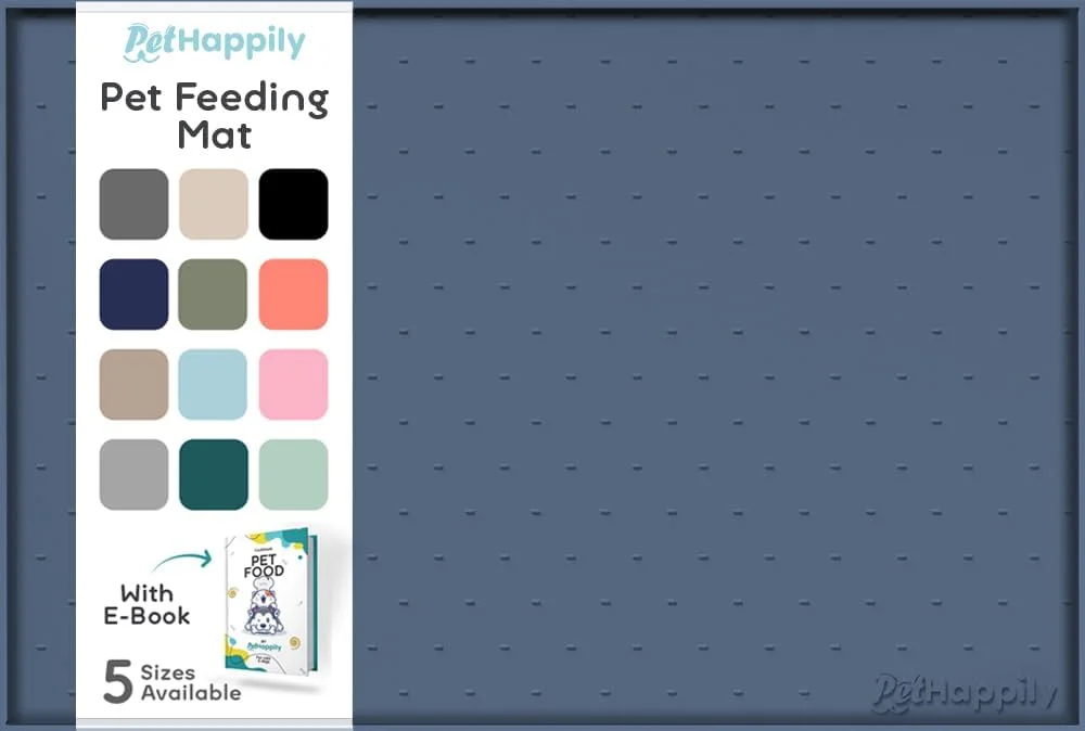 زیرانداز غذای سگ - محافظ سیلیکونی بزرگ اجاق گاز 71x46 سانتی متر، زیرانداز سیلیکونی غذای حیوانات خانگی، زیرانداز لبه دار سگ برای غذا و آب برای جلوگیری از ریختن، زیرانداز ضد آب غذای گربه محافظت از کف، زیرانداز کاسه سگ با تمیز کردن آسان