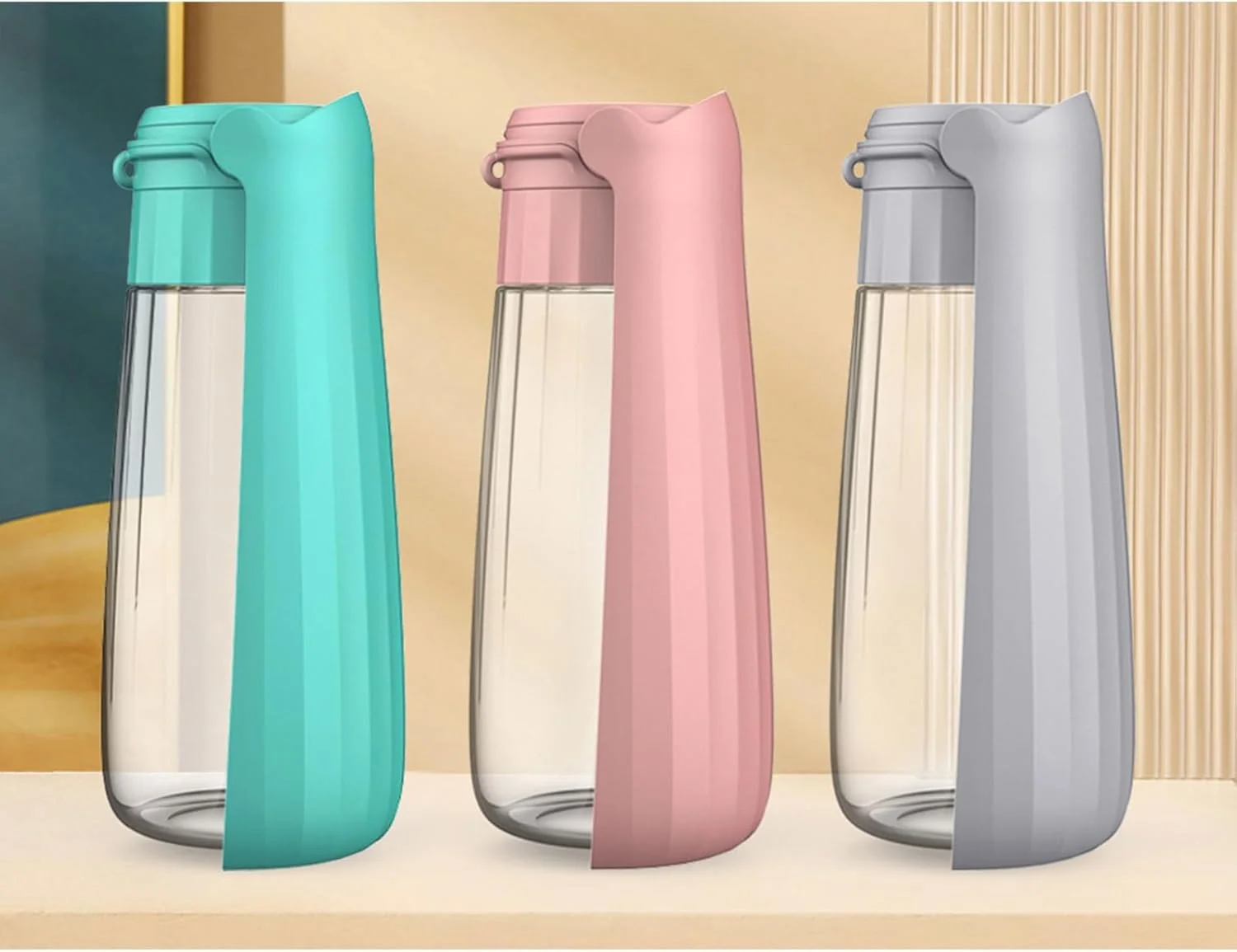 فلاسک آب و غذای حیوانات خانگی، ضد نشت، لوازم تغذیه و آبرسانی، فلاسک آبرسان، مناسب سفر