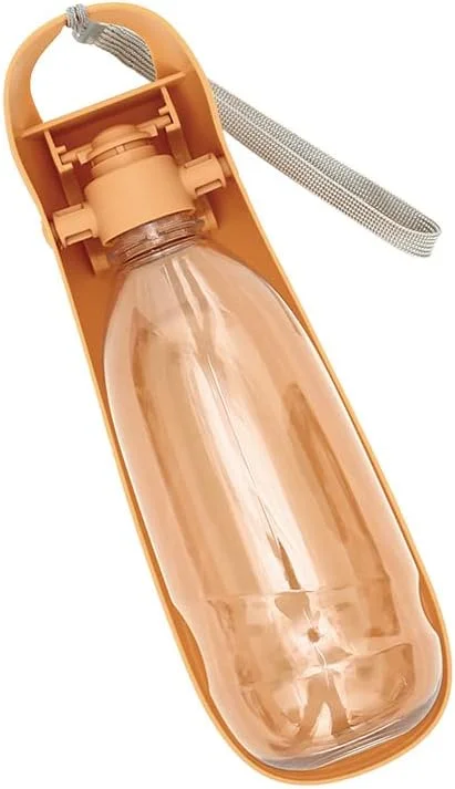 بطری آب و غذای حیوانات خانگی، ضد نشت، لوازم غذا دهی و آبرسانی، قمقمه آب، مناسب سفر