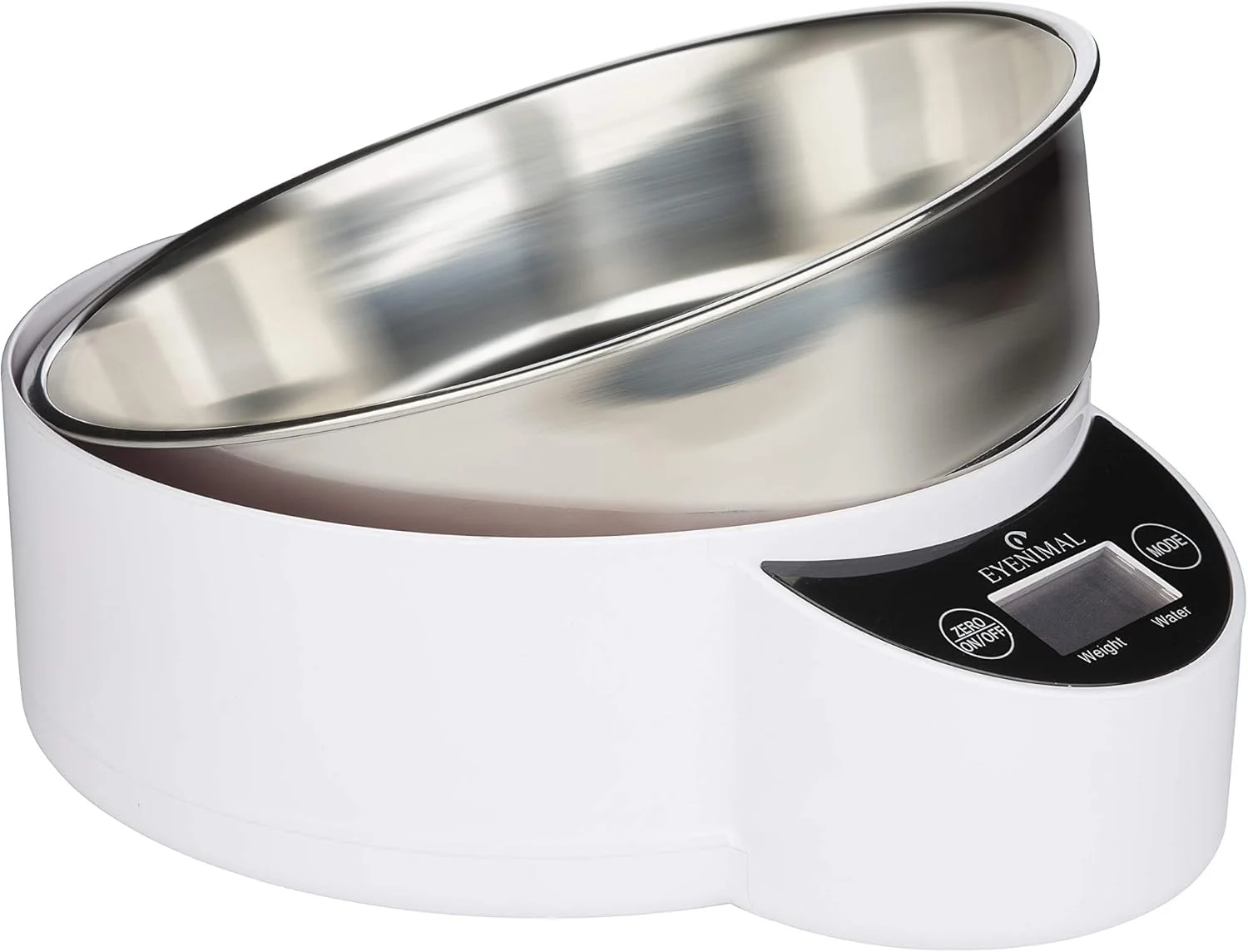 کاسه هوشمند حیوانات خانگی Eyenimal، سفید، خیلی بزرگ (NGGAM005)