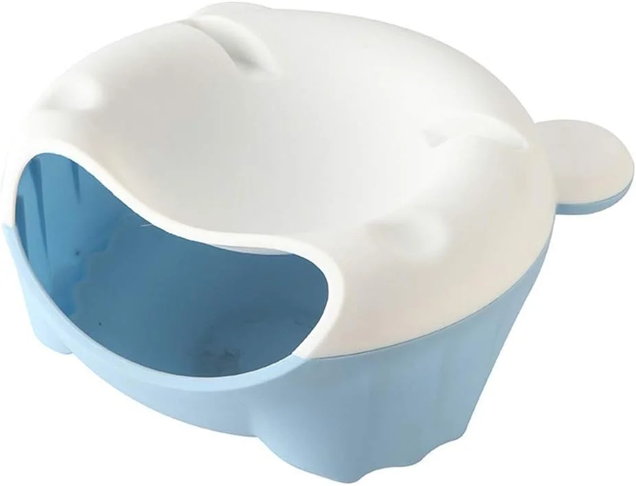 آبخوری اتوماتیک حیوانات خانگی USB با چراغ شب، دستگاه پخش آب گربه و سگ، دستگاه غذا دهی سگ (رنگ: B)