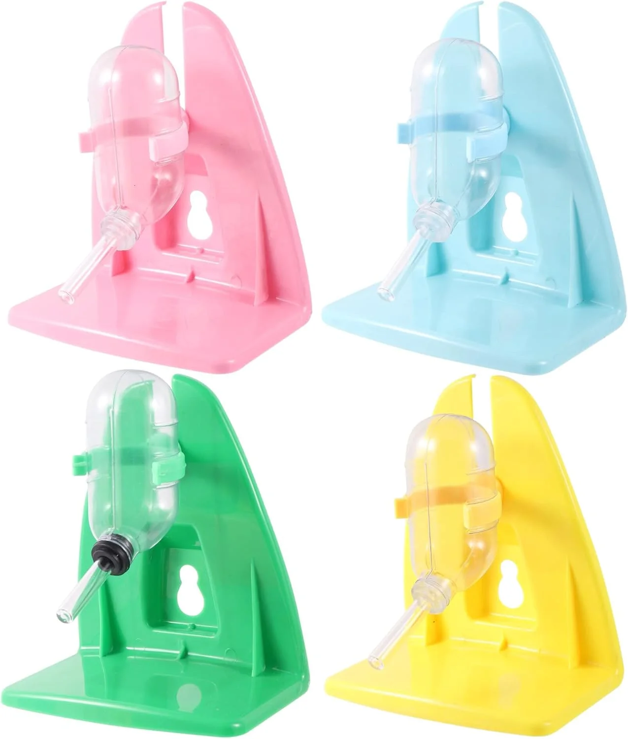 ظرف غذا و آبخوری خلاء 60 میلی لیتری HUFFA برای سگ و گربه، ظرف غذا و آب، بطری نوشیدنی چند رنگ، محصولات حیوانات خانگی (رنگ: چند رنگ)