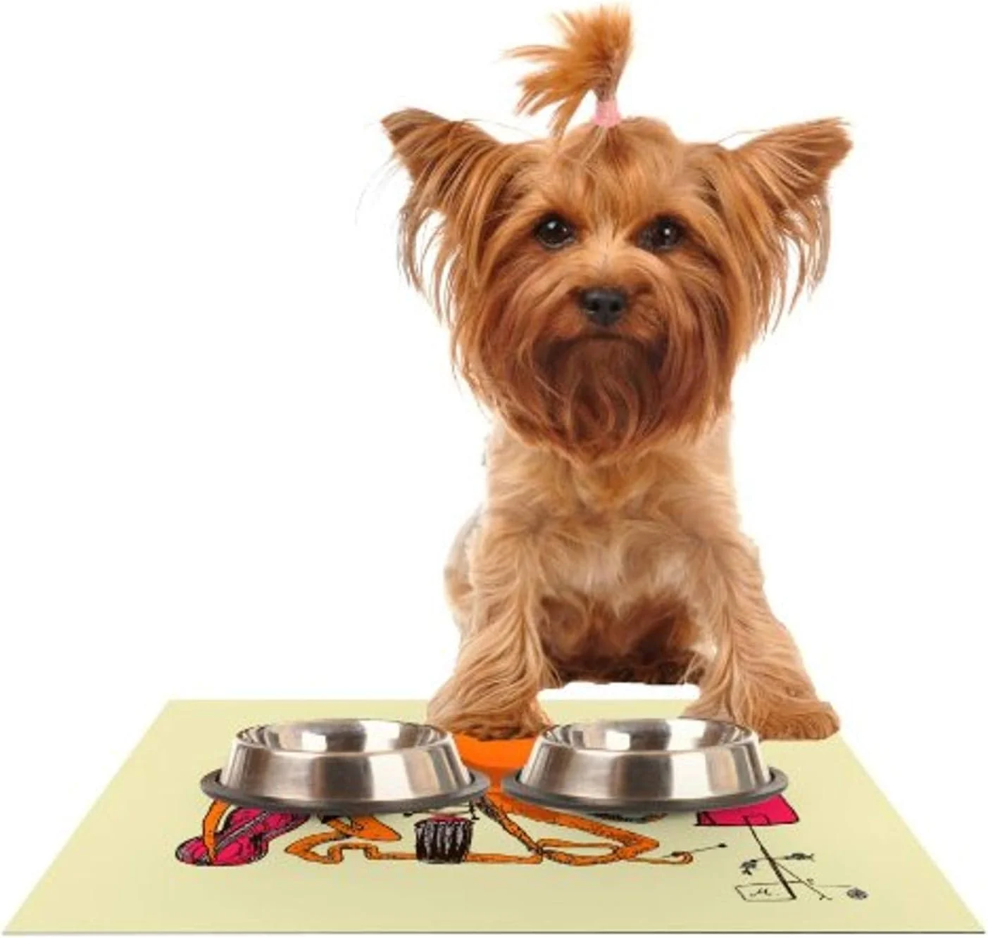 زیرانداز طرح اختاپوس بازیگوش Marianna Tankelevich برای کاسه حیوانات خانگی، 60 در 38 سانتی متر