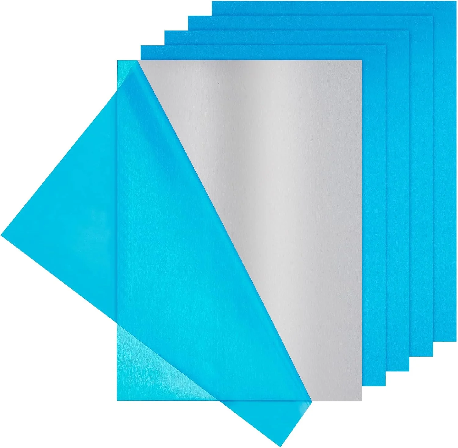 بسته ۱۰ عددی ورق آلومینیومی BENECREAT، ابعاد ۱۳۰x۱۸۰ میلیمتر، با لایه محافظ نقرهای، مناسب ساخت جواهرات و حکاکی دستی، ضخامت ۰.۶ میلیمتر بسته ۱۰ عددی ورق آلومینیومی BENECREAT، ابعاد ۱۳۰x۱۸۰ میلیمتر، با لایه محافظ نقرهای، مناسب ساخت جواهرات و حکاکی دستی، ضخامت ۰.۶ میلیمتر