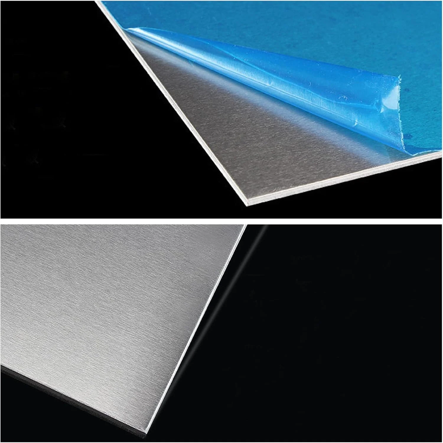 بسته ۱۰ عددی ورق آلومینیومی BENECREAT، ابعاد ۱۳۰x۱۸۰ میلیمتر، با لایه محافظ نقرهای، مناسب ساخت جواهرات و حکاکی دستی، ضخامت ۰.۶ میلیمتر بسته ۱۰ عددی ورق آلومینیومی BENECREAT، ابعاد ۱۳۰x۱۸۰ میلیمتر، با لایه محافظ نقرهای، مناسب ساخت جواهرات و حکاکی دستی، ضخامت ۰.۶ میلیمتر