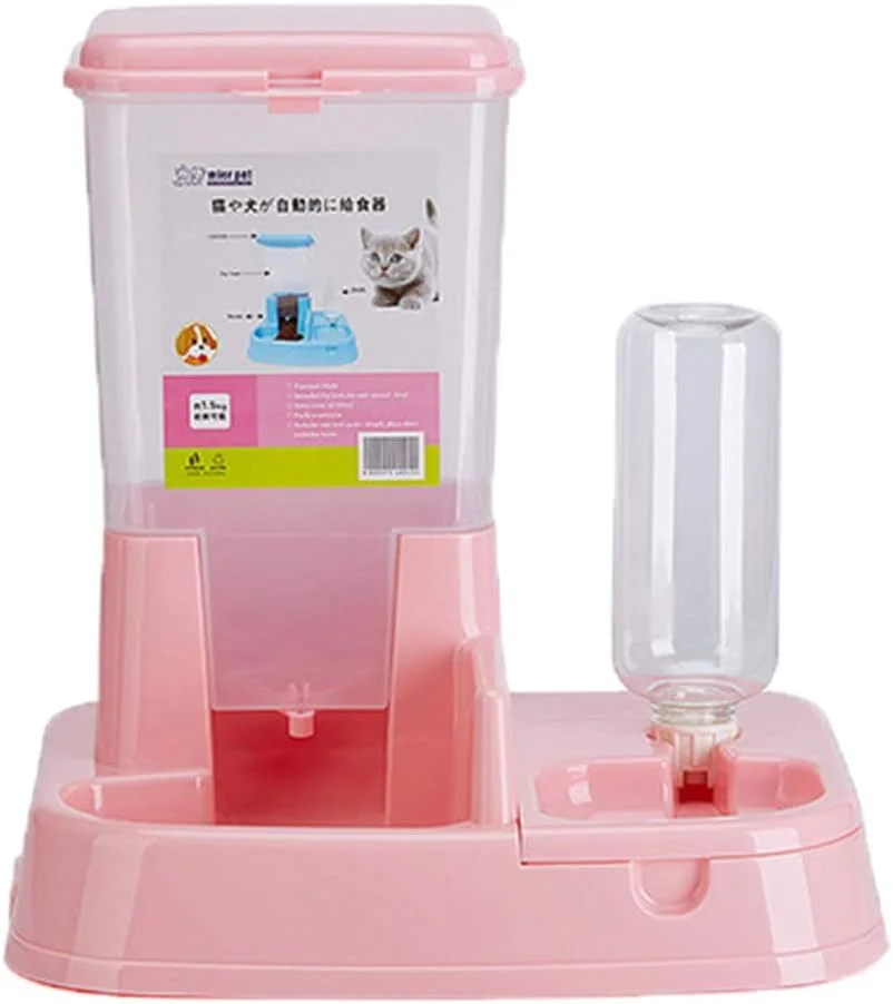 آبخوری اتوماتیک سگ و ظرف غذا لوازم غذاخوری و آبخوری - صورتی آبخوری اتوماتیک سگ و ظرف غذا لوازم غذاخوری و آبخوری - صورتی