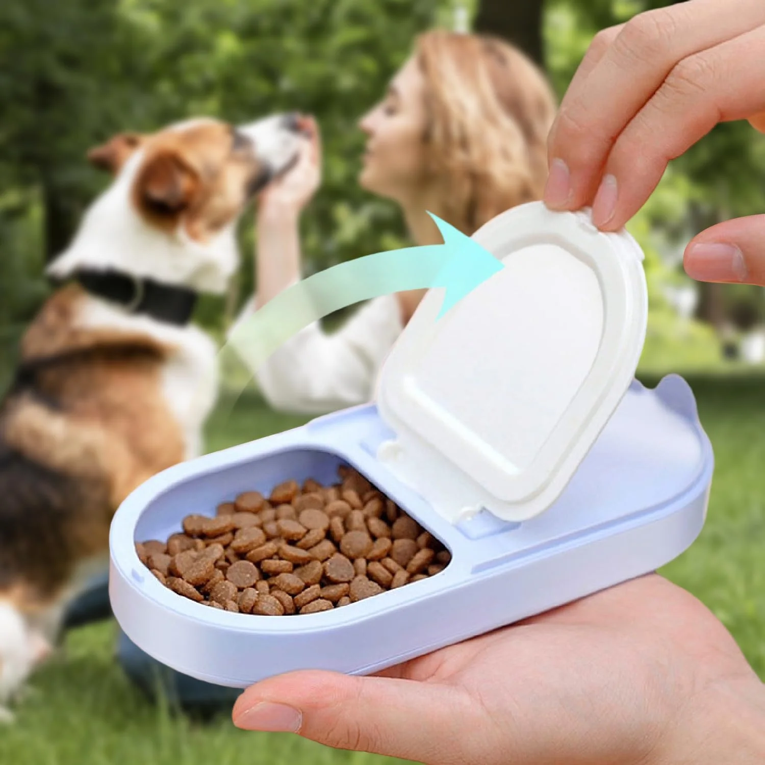 بطری آب سگ، کاسه سگ 2 در 1، ظرف غذای بزرگ مناسب برای تشویقی، استیک، چوب، و سایر خوراکی ها، قمقمه آب قابل حمل حیوانات خانگی برای پیاده روی، مسافرت، کاسه گربه و بطری آب حیوانات خانگی بطری آب سگ، کاسه سگ 2 در 1، ظرف غذای بزرگ مناسب برای تشویقی، استیک، چوب، و سایر خوراکی ها، قمقمه آب قابل حمل حیوانات خانگی برای پیاده روی، مسافرت، کاسه گربه و بطری آب حیوانات خانگی