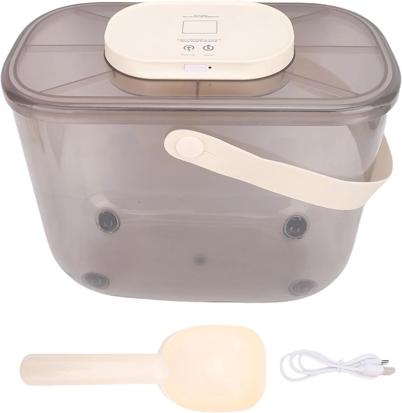 ظرف نگهداری غذای حیوانات خانگی با درب محکم - ظرفیت بزرگ برای سگ و گربه