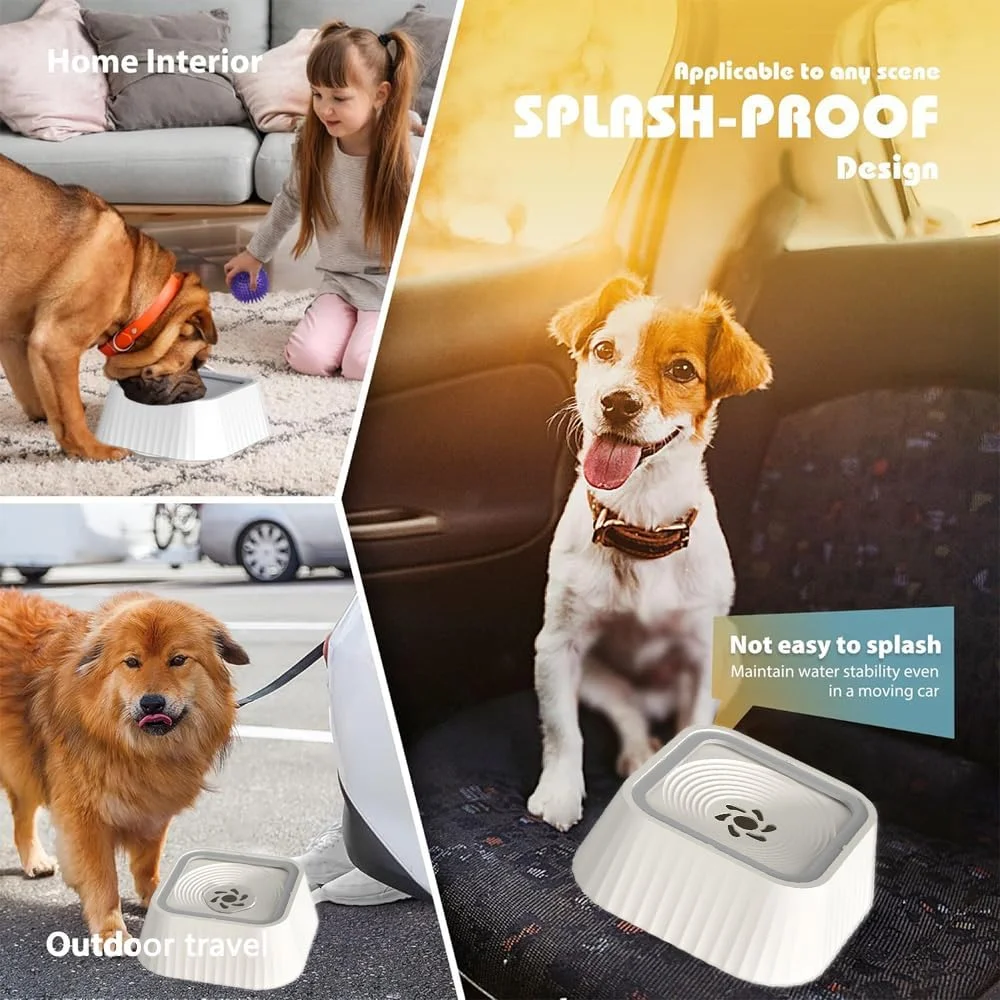 ظرف آب سگ NeoStyle، ظرف آبخوری آهسته 1.3 لیتری، مناسب برای استفاده در محیط های داخلی و خارجی (سبز) ظرف آب سگ NeoStyle، ظرف آبخوری آهسته 1.3 لیتری، مناسب برای استفاده در محیط های داخلی و خارجی (سبز)