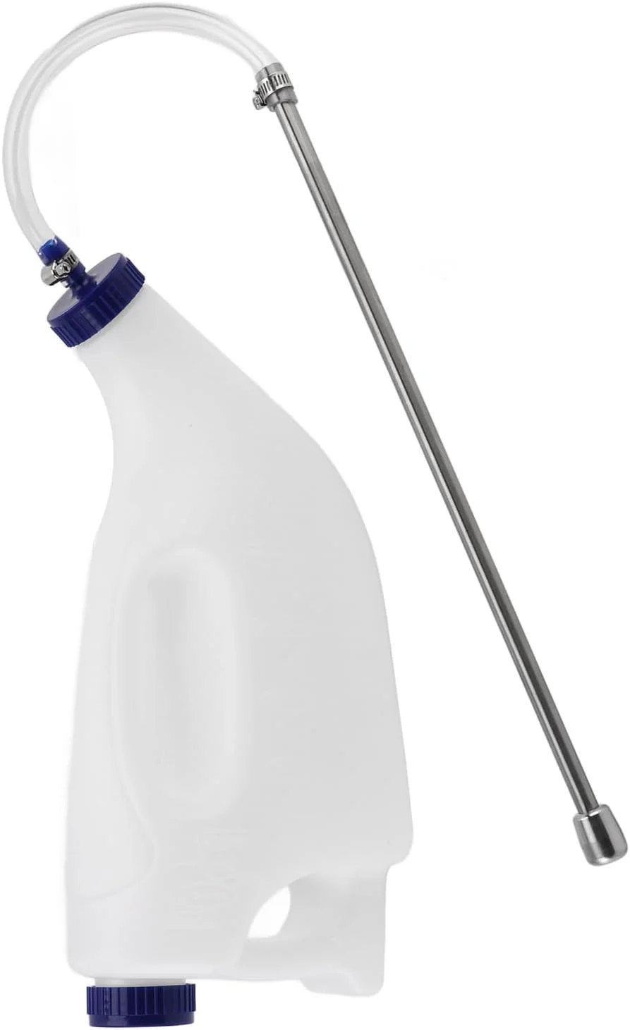 بطری شیرخوری پلاستیکی قابل حمل 4 لیتری برای گوساله - مقاوم و قابل استفاده مجدد برای گاو و دام