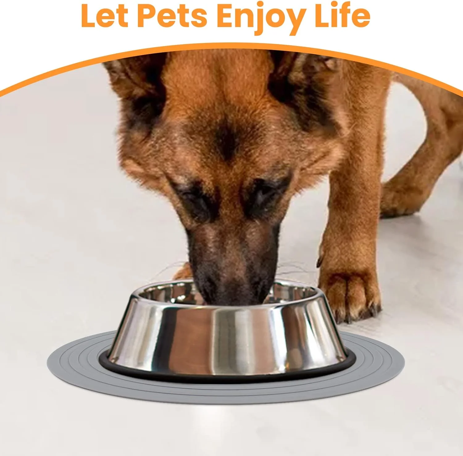 زیرانداز غذای حیوانات خانگی پتلوم برای سگ و گربه، 2 عدد، زیرانداز برای جلوگیری از سرریز شدن غذا و آب، مناسب برای حیوانات خانگی متوسط و کوچک، سیلیکونی، 9.5 * 9.5 اینچ زیرانداز غذای حیوانات خانگی پتلوم برای سگ و گربه، 2 عدد، زیرانداز برای جلوگیری از سرریز شدن غذا و آب، مناسب برای حیوانات خانگی متوسط و کوچک، سیلیکونی، 9.5 * 9.5 اینچ