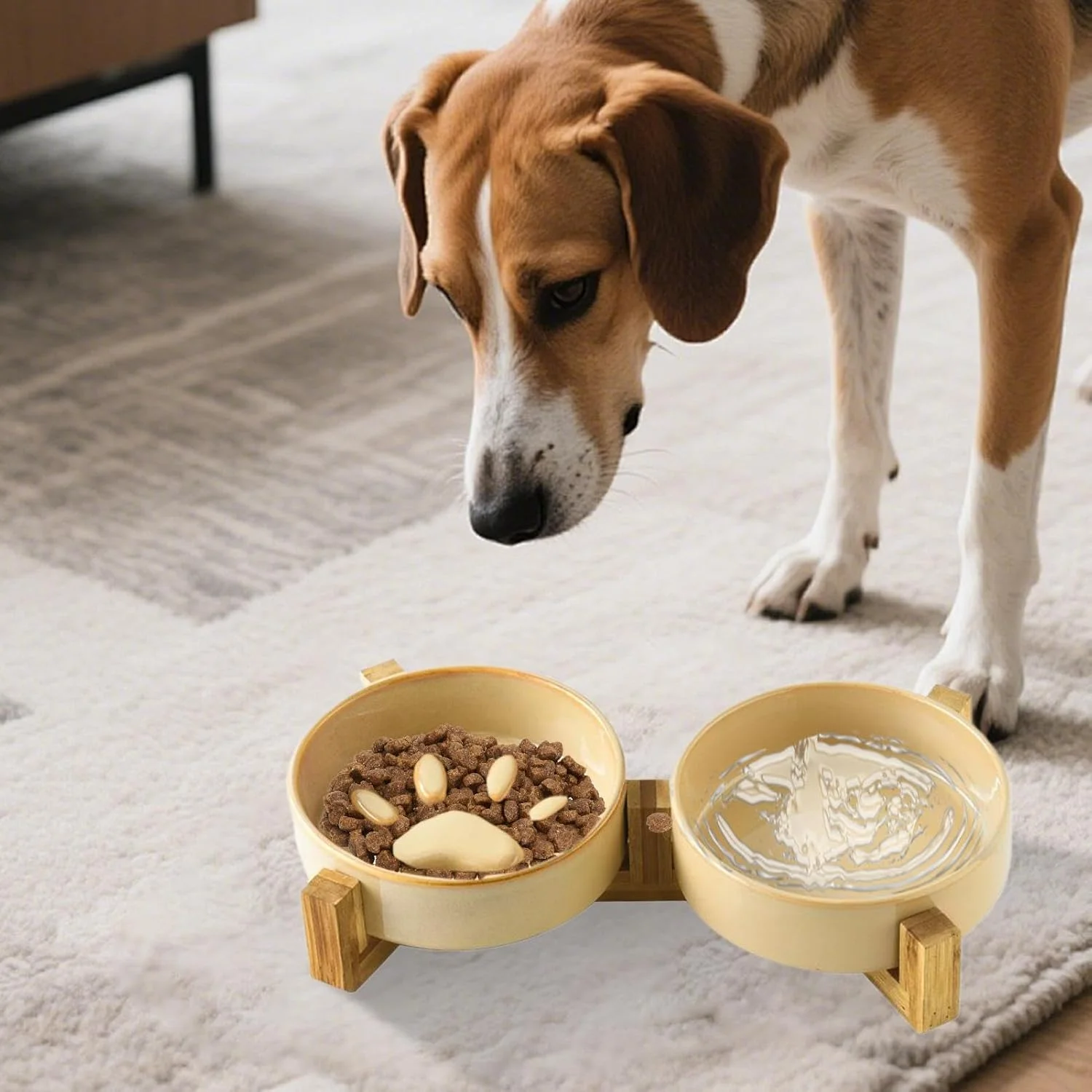 کاسه غذای آهسته سگ - کاسه های سرامیکی ضد لغزش با طرح پنجه زیبا برای غذای آهسته سگ | لوازم حیوانات خانگی برای تغذیه گربه، لوازم آبیاری، خانه، حیاط، باغ کاسه غذای آهسته سگ - کاسه های سرامیکی ضد لغزش با طرح پنجه زیبا برای غذای آهسته سگ | لوازم حیوانات خانگی برای تغذیه گربه، لوازم آبیاری، خانه، حیاط، باغ