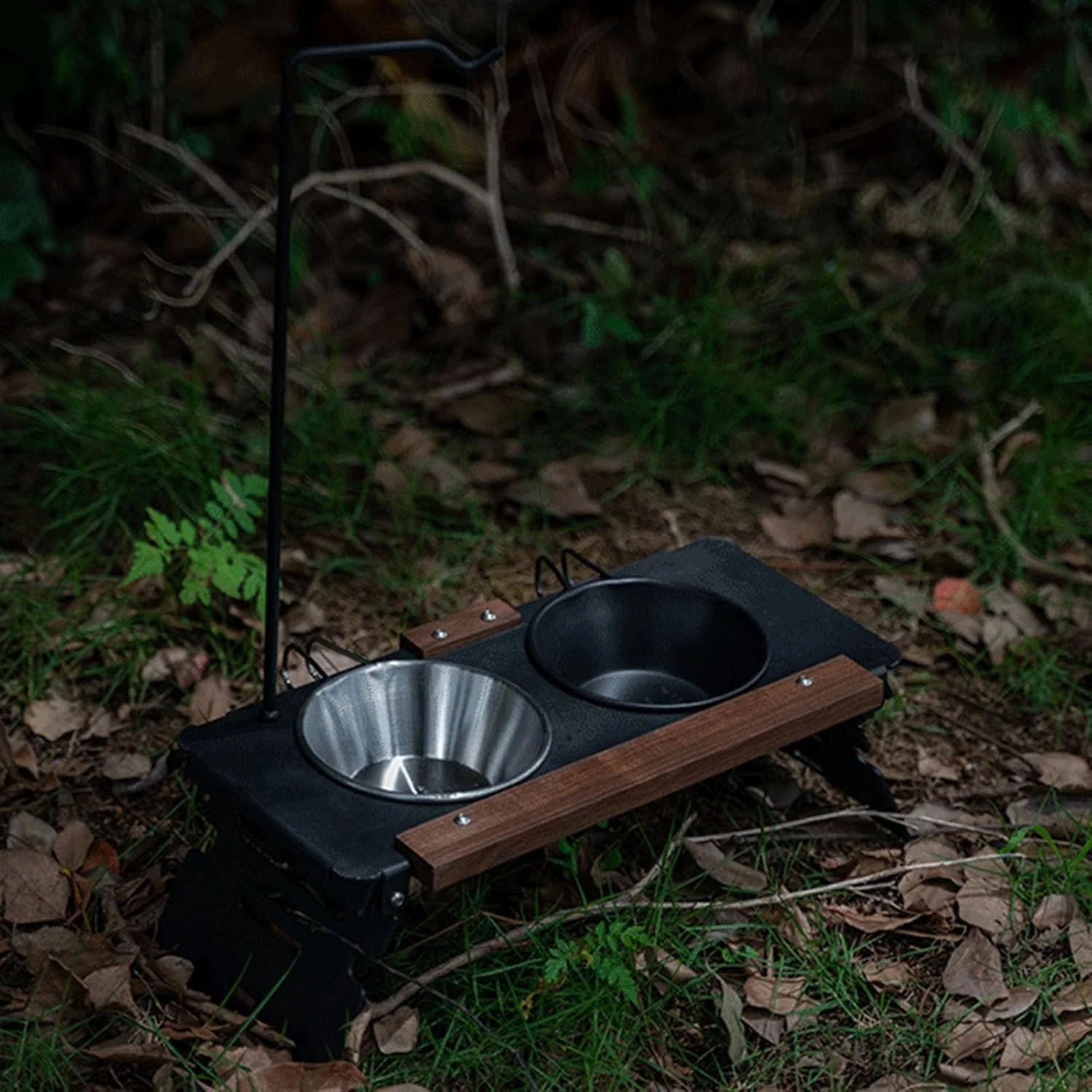 پایه کاسه سگ مرتفع، پایه قابل حمل کاسه غذای سگ بلند - ایستگاه تغذیه حیوانات خانگی برای غذا خوردن و آب خوردن در خانه، حیاط، داخل و خارج از منزل پایه کاسه سگ مرتفع، پایه قابل حمل کاسه غذای سگ بلند - ایستگاه تغذیه حیوانات خانگی برای غذا خوردن و آب خوردن در خانه، حیاط، داخل و خارج از منزل