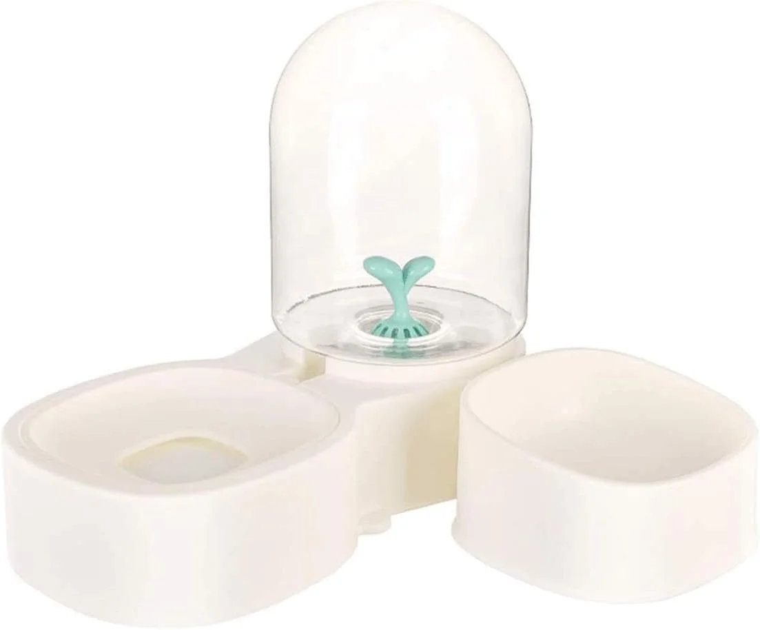 آبخوری اتوماتیک حیوانات خانگی، ظرف آب سگ و گربه، لوازم حیوانات خانگی (رنگ: سفید)