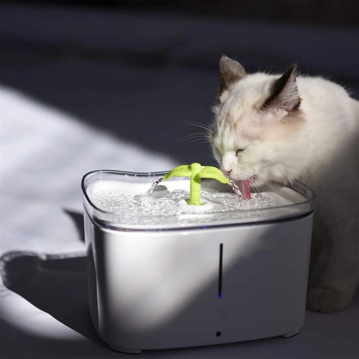 آبخوری هوشمند حیوانات خانگی، آبخوری چرخشی اتوماتیک گربه و سگ، تغذیه بی صدا